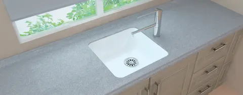 Akrilika m201 — Undermount kitchen sink, cast