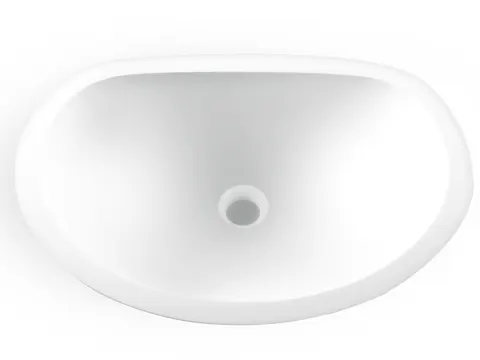 Akrilika m283L — Undermount washbasin, cast