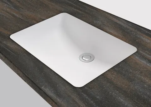 Akrilika m286 — Undermount washbasin, cast