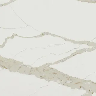 AQ-013 Calacatta Borghese, AQ quartz colour sample